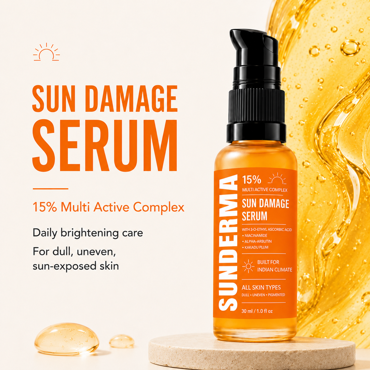 Daily Defense Duo – BOGO Offer | SPF 60+ Sunscreen + Sun Damage Serum