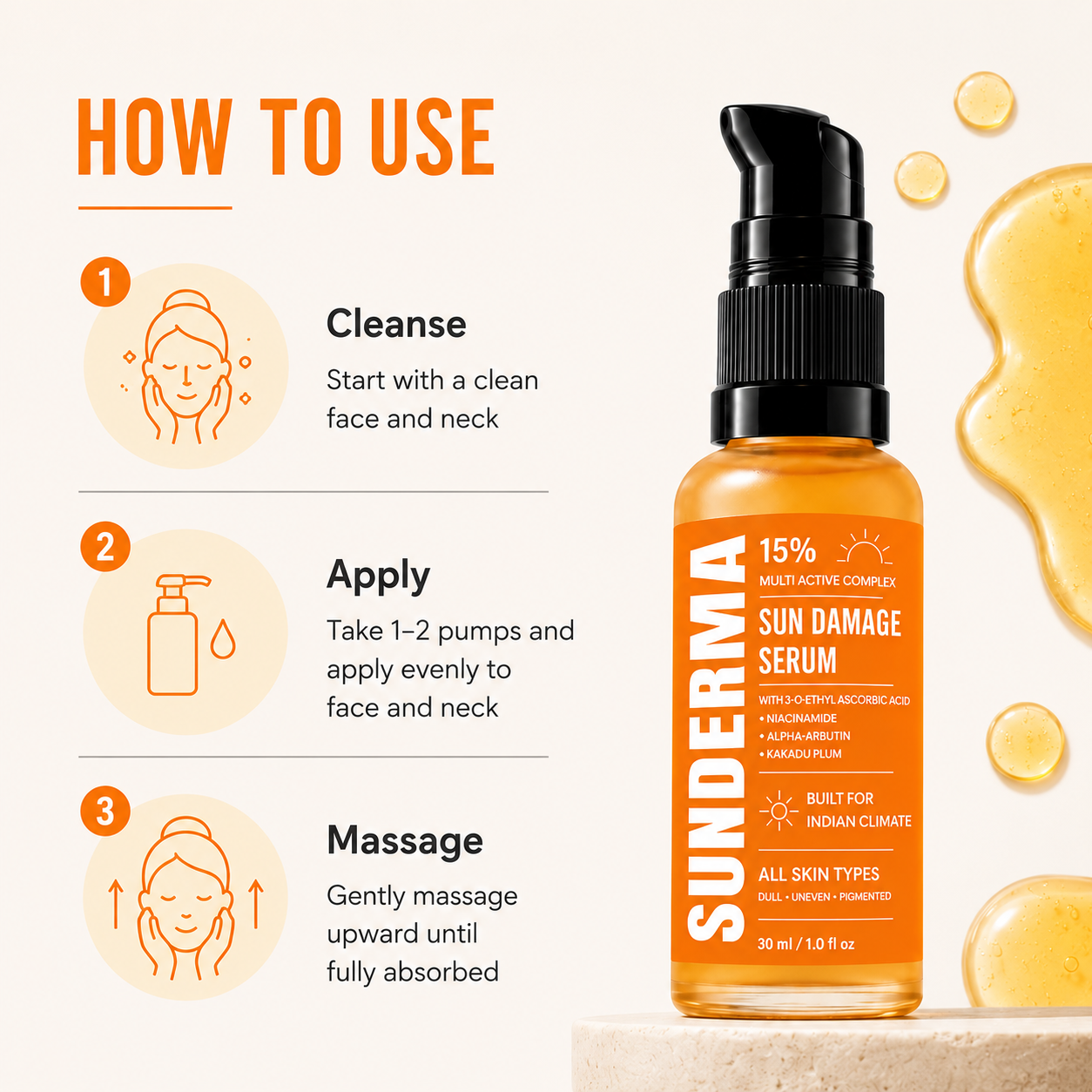 Daily Defense Duo – BOGO Offer | SPF 60+ Sunscreen + Sun Damage Serum