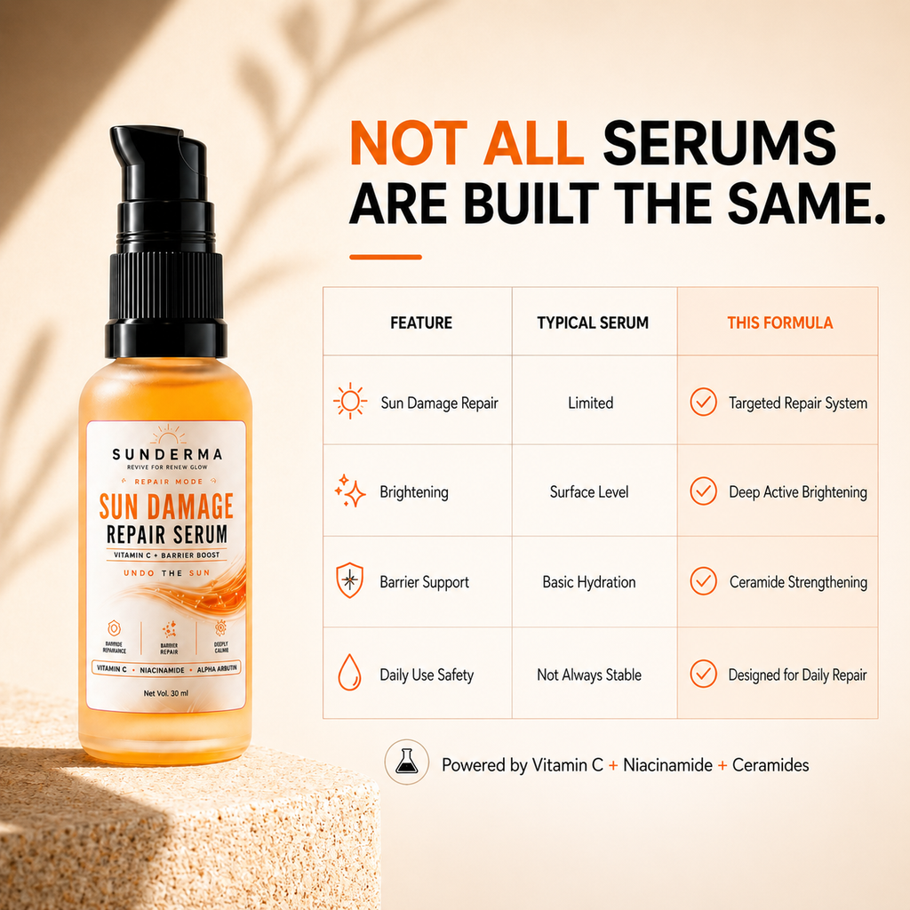 Sun Damage Repair Serum – Brighten, Repair & Restore Barrier