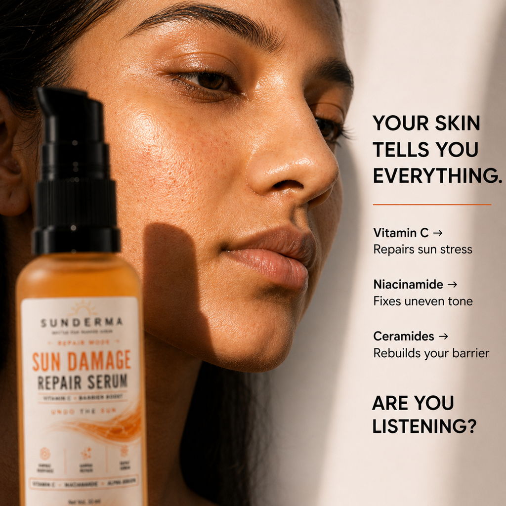 Sun Damage Repair Serum – Brighten, Repair & Restore Barrier