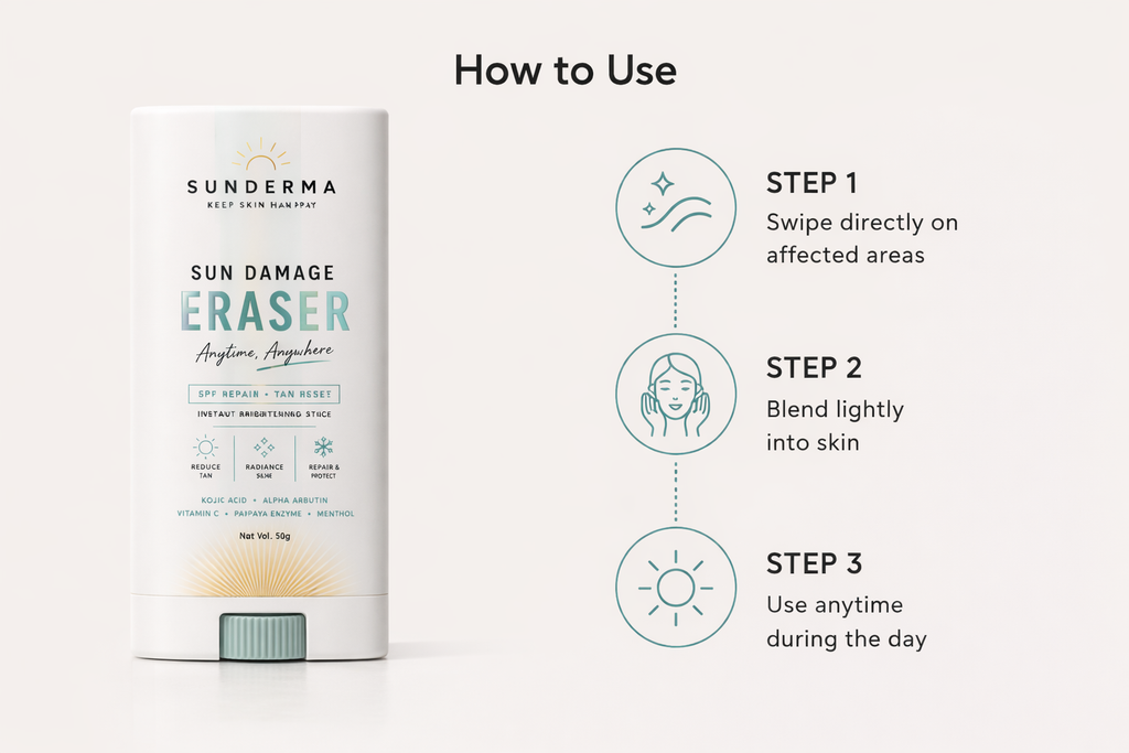 Tan Eraser Stick – SPF Repair + Instant Glow Reset