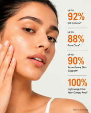 SUNDERMA PoreClear Acne Control Gel with Salicylic Acid, Niacinamide, Zinc PCA, Tea Tree & Centella for Oily & Acne-Prone Skin | 30 ml
